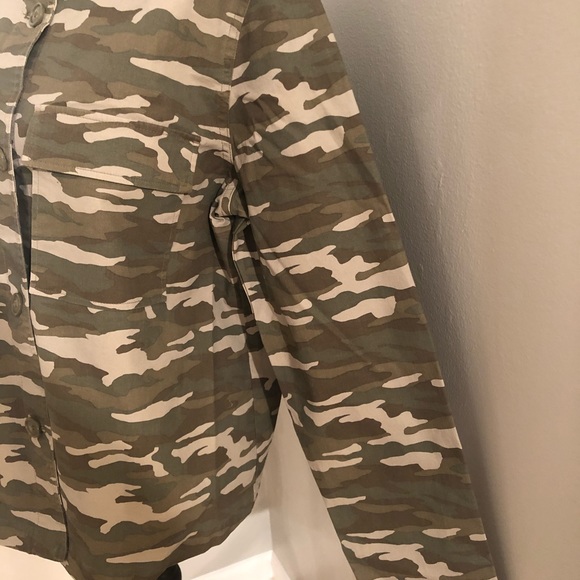 NWT Woman camouflage utility jacket size L! - Picture 4 of 6